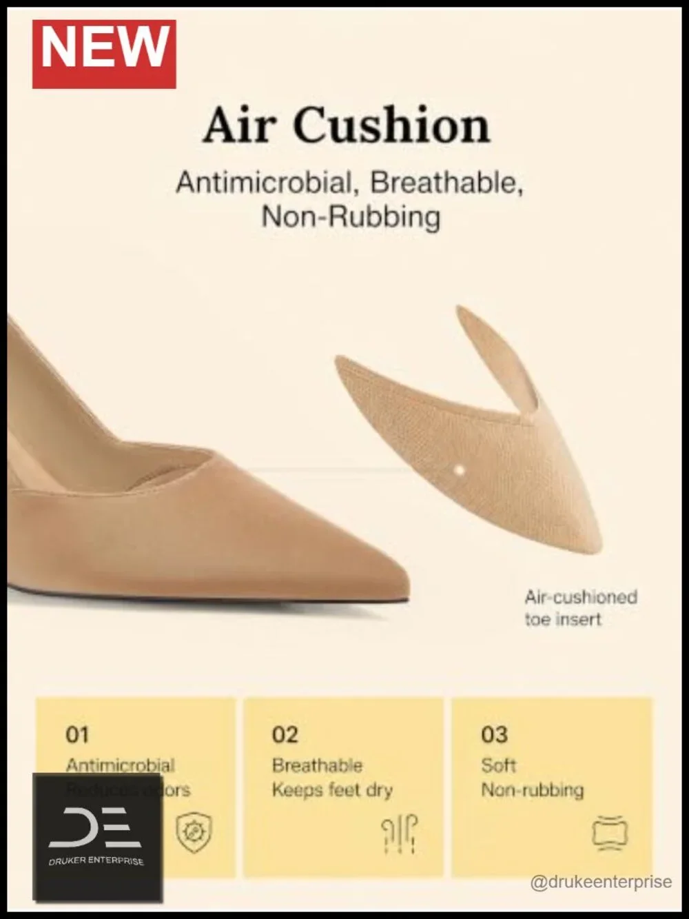 Women's Lambskin Insole Slingback Pointed Toe Block Heels Pumps
